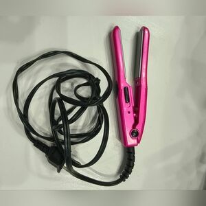 Hot Pink Mini Flat Iron Hair Straightener